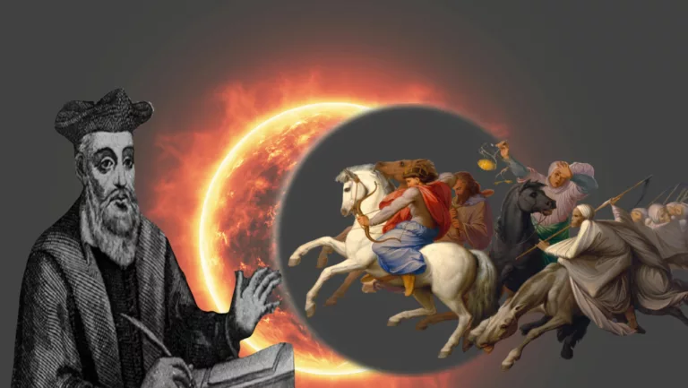 Sonnenfinsternis und die Reiter der Apokalypse (Symbolbild)