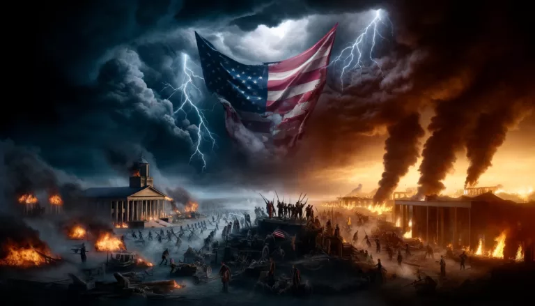 Symbolbild Bürgerkrieg in den USA