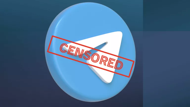 Telegram Icon "Censored"