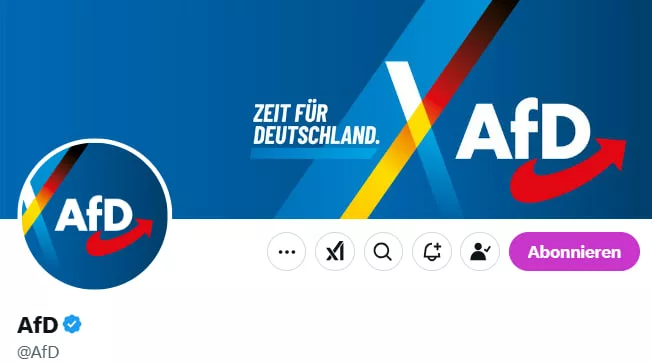 AfD auf X