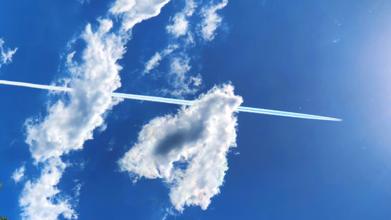 Alles normal am Himmel