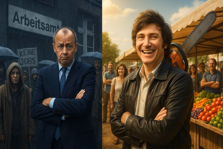 Merz vs Milei
