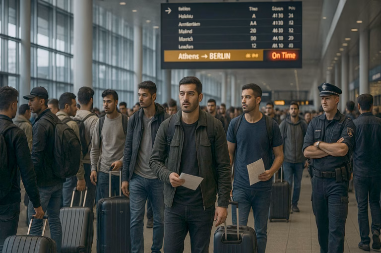 Offene Tore, geschlossene Augen – Flughafen als Einfallstor der Sekundärmigration
