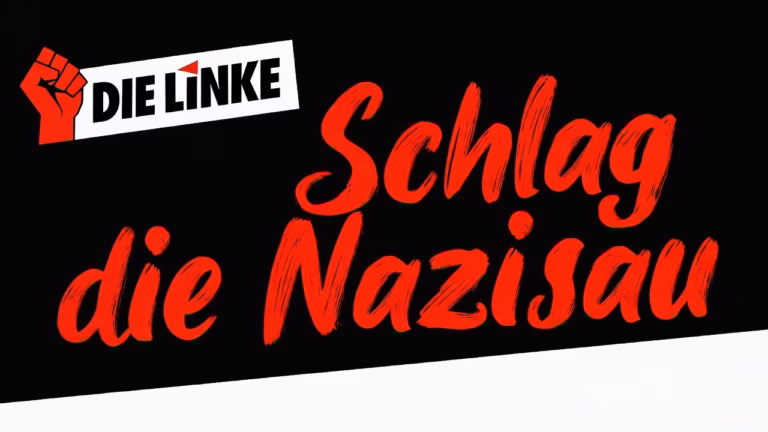 "Schlag die Nazisau"