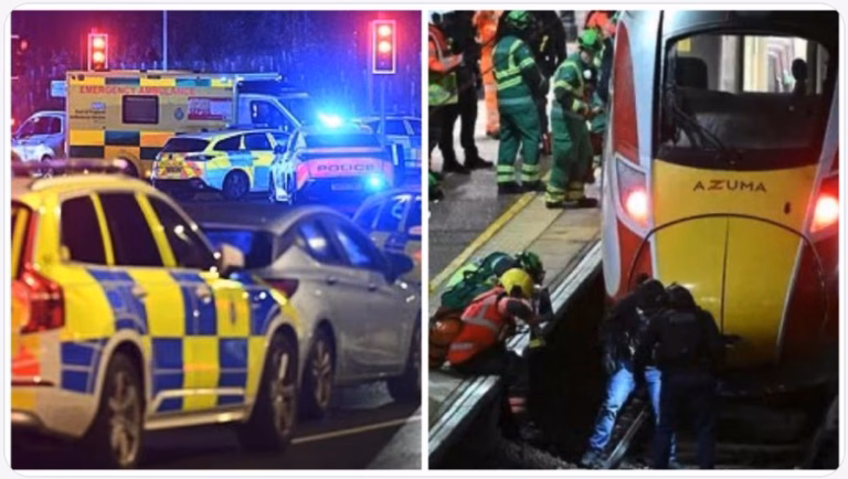 Huntingdon Train Attac