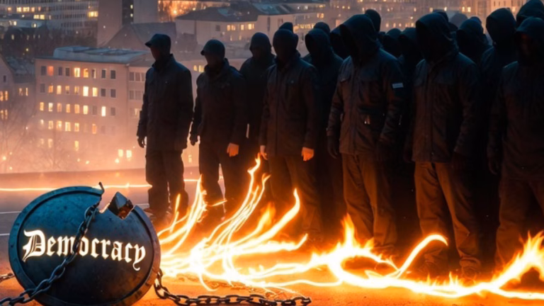 Gießen zum Brennen bringen