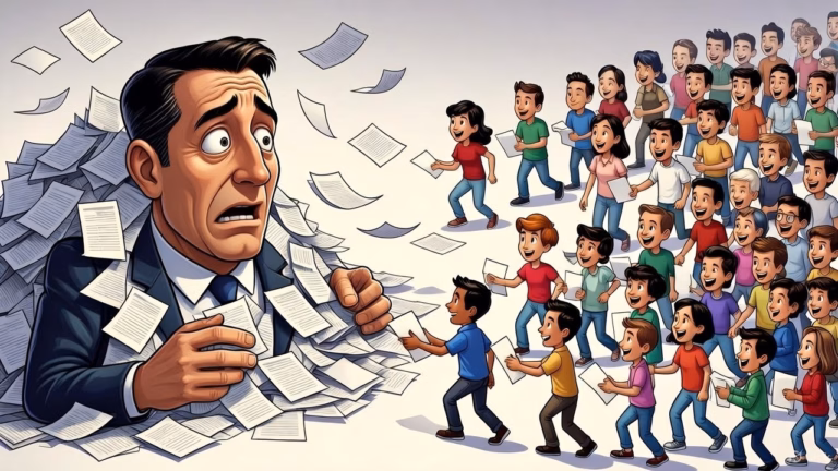 Überlastungstrategie David gegen Goliath