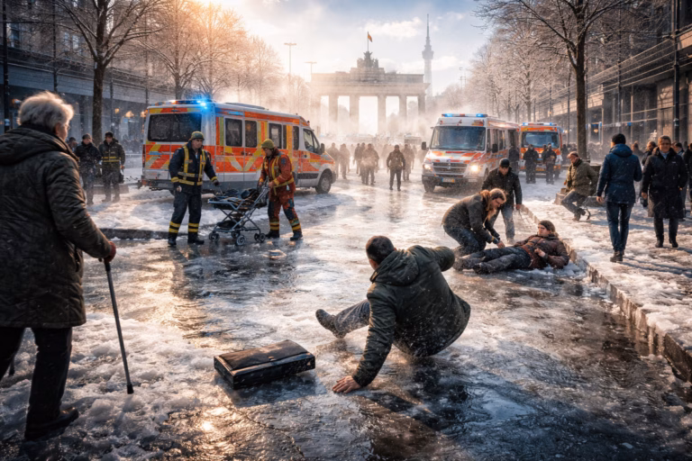 Berlin auf dünnem Eis