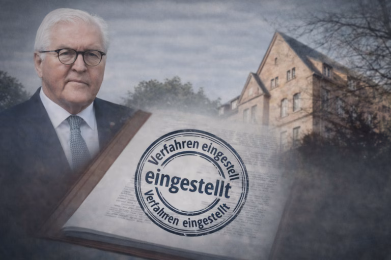 Verfahren Steinmeier eingestellt
