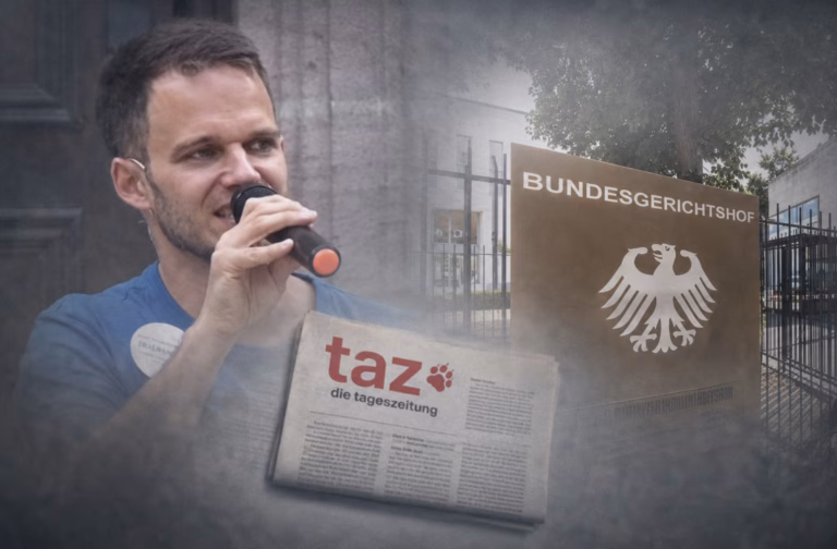 Markus Haintz gegen die taz