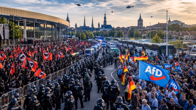 Erfurt vor dem Ausnahmezustand