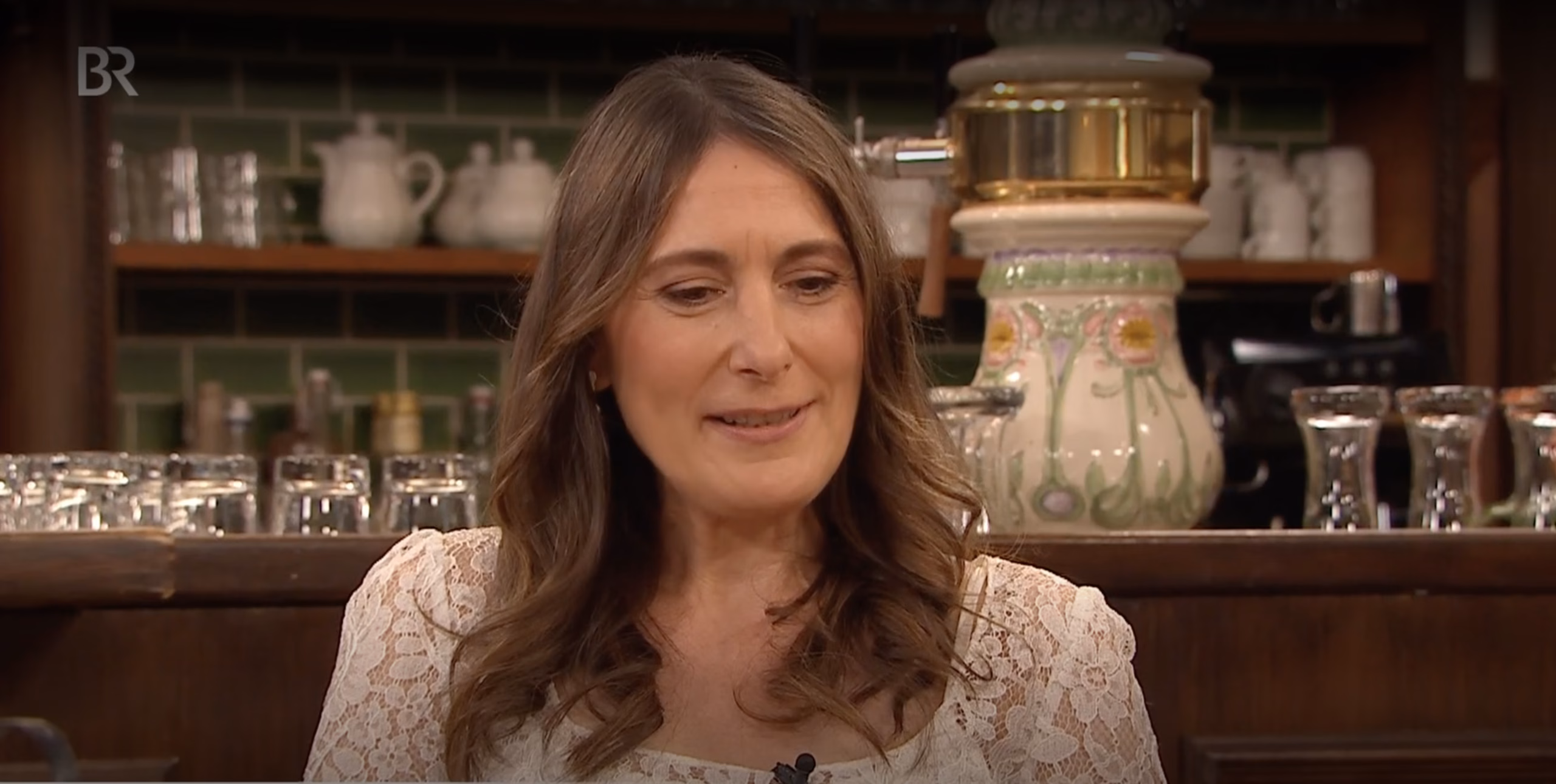 Anja Kohl beim Sonntags-Stammtisch