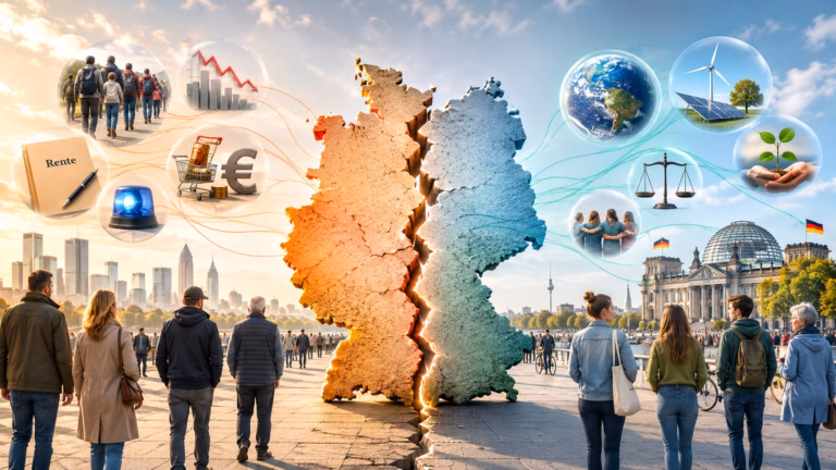 Deutschland lebt in zwei Wirklichkeiten