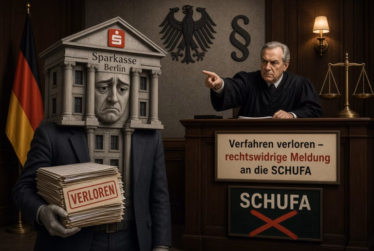 Sparkasse Berlin verliert gegen Markus Haintz